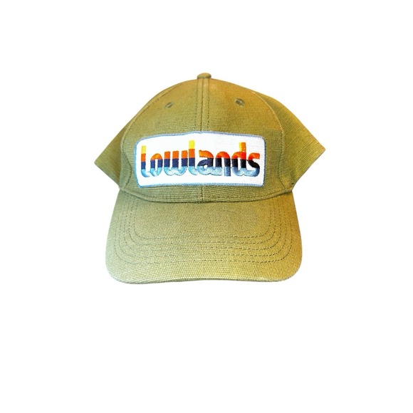 Hemp Lowlands Snap Back Hat Green Econscious Cotton Blend - Picture 1 of 5